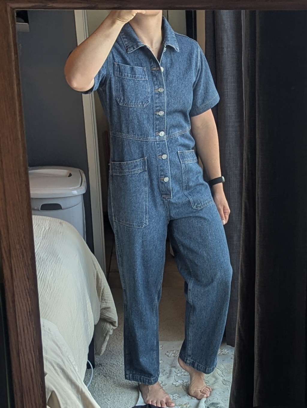 Lisa Says Gah! Farrah Denim Jumpsuit